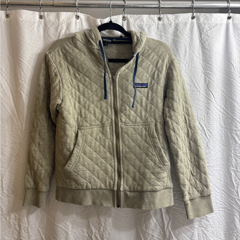 Patagonia Organic Cotton Quilt Hoodie. Size XXS.